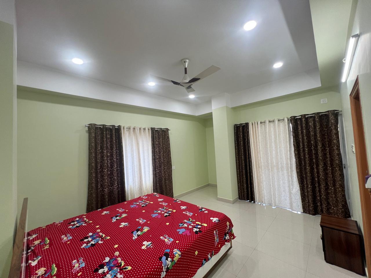 Semi Furnished 3bhk in Panjabari, Khanapara, Guwahati, Assam, India for Rent